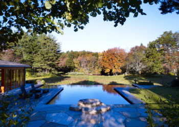 New England Custom Stone Endless Pool