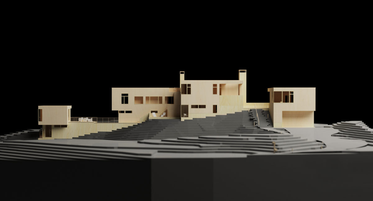 Dune House Architectural Model