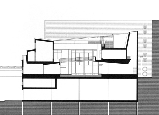 W 22nd Street Section Drawing Architectural Drawing