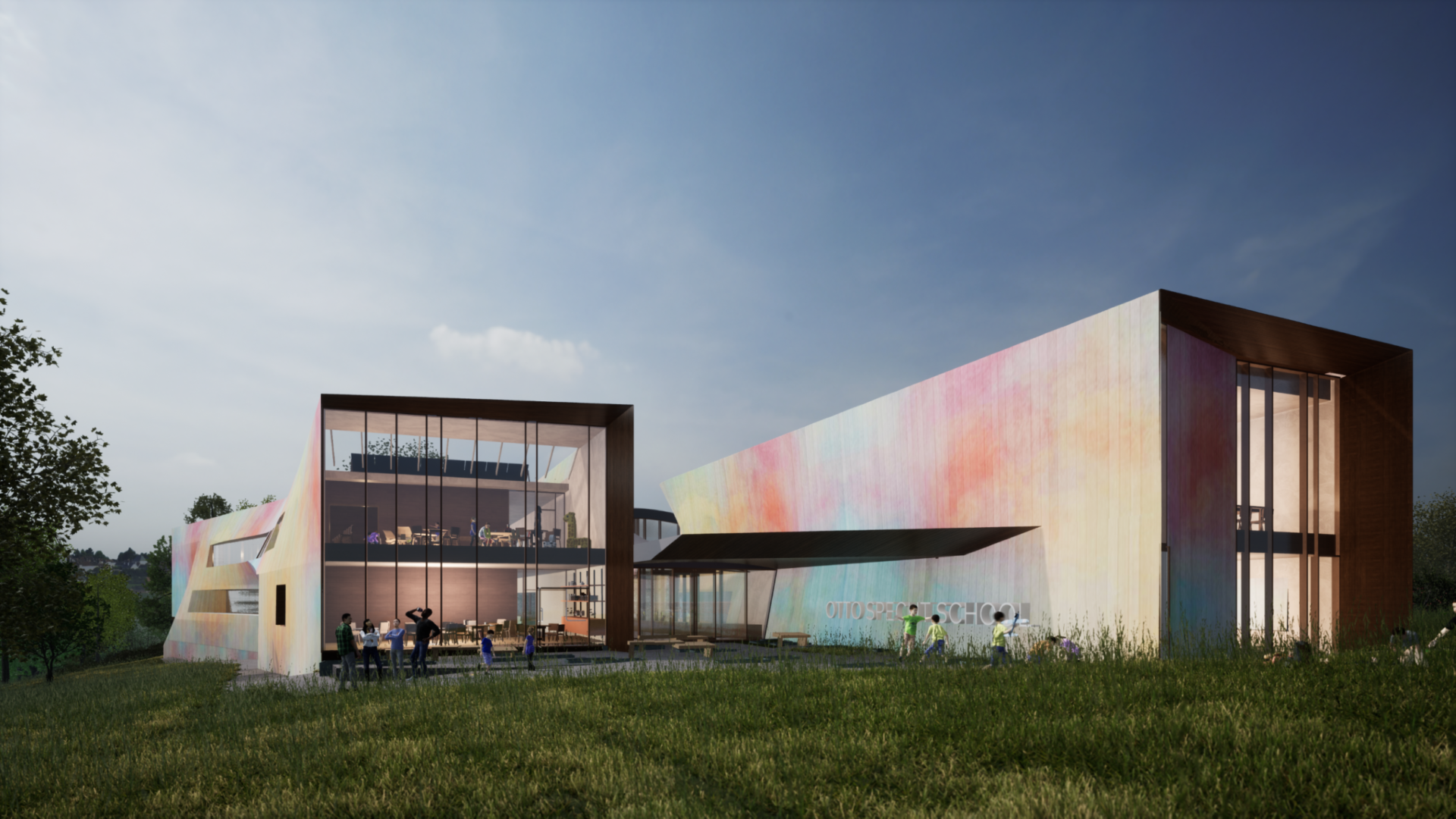 Otto Specht School Charles Rose Architects